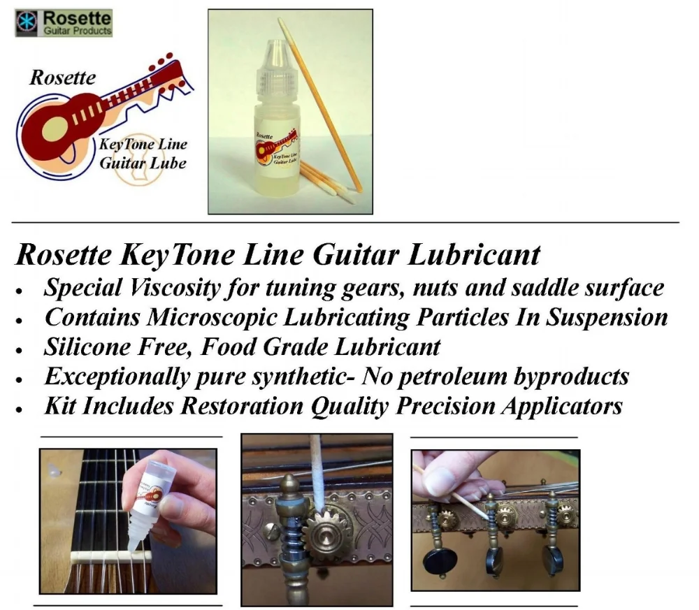 Guitar Lubricant - New! — Rosette Guitar Products